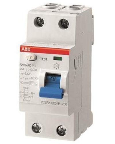 F202 AC-40/0,03 (2CSF202001R1400). Выключатель дифференциального тока (УЗО). ABB в Евпатории