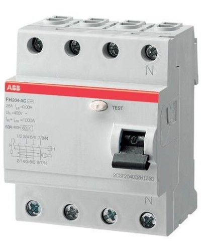 FH204 AC-40/0,03 (2CSF204004R1400). Выключатель дифференциального тока (УЗО). ABB в Евпатории