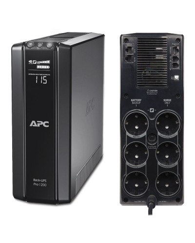 BR1200G-RS APC Back-UPS Pro 1200 ВА. Источник бесперебойного питания. APC в Евпатории