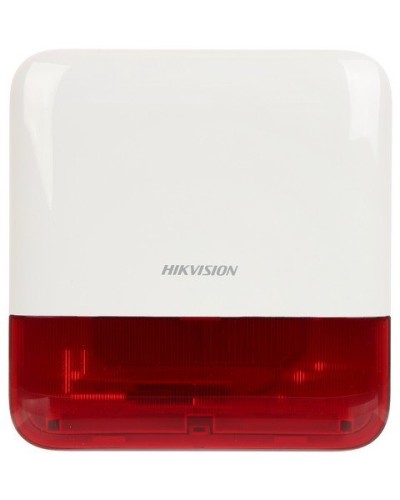 DS-PS1-E-WE Red Indicator. Оповещатель свето-звуковой радиоканальный уличный. AX PRO Hikvision в Евпатории