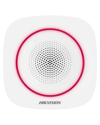 DS-PS1-II-WE(RU) Red Indicator. Оповещатель свето-звуковой радиоканальный. AX PRO Hikvision в Евпатории