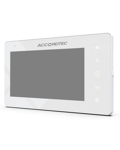 AT-VD720W WH. Монитор домофона цветной с функцией «свободные руки». AccordTec в Евпатории