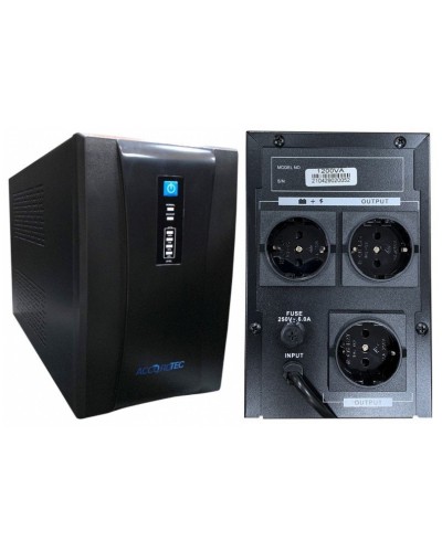 UPS-220/1200VA. Источник бесперебойного питания. AccordTec в Евпатории