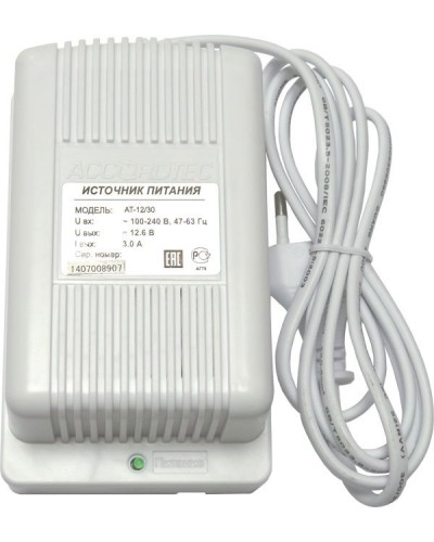 AT-12/30 (белый). Источник стабилизированного питания. AccordTec в Евпатории