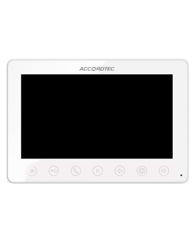 AT-VD751C/M/SD WH. Монитор домофона цветной с функцией «свободные руки». AccordTec в Евпатории