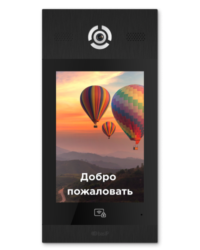 AA-14FB BLACK. Вызывная панель подъездного IP-домофона. BAS-IP в Евпатории