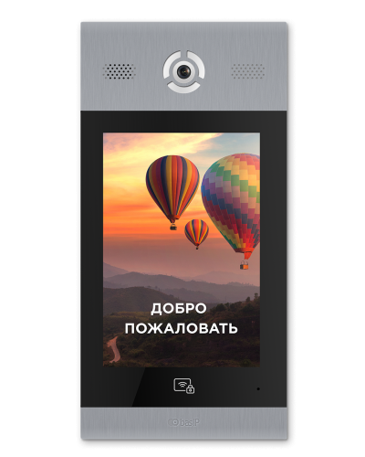 AA-14FB SILVER. Вызывная панель подъездного IP-домофона. BAS-IP в Евпатории