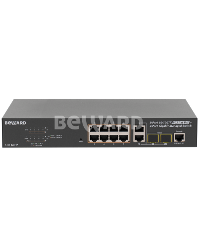 STW-822HP. Коммутатор 8-портовый. Beward в Евпатории