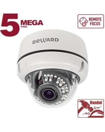 B5350DVZ (2.7-13.5мм). Видеокамера IP купольная. Beward в Евпатории