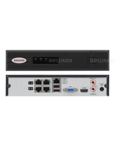 BK0104H2-P4. IP-видеорегистратор 4-канальный. Beward в Евпатории