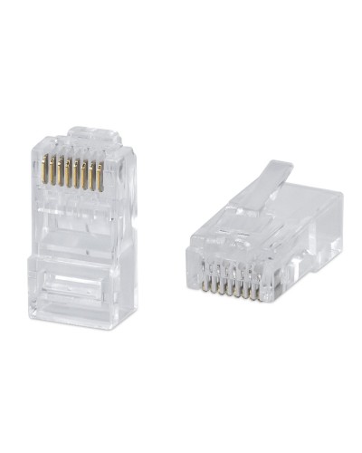 8P8C-C6(1.20)-FC (100 шт) (11081c). Разъем RJ-45. CABEUS в Евпатории