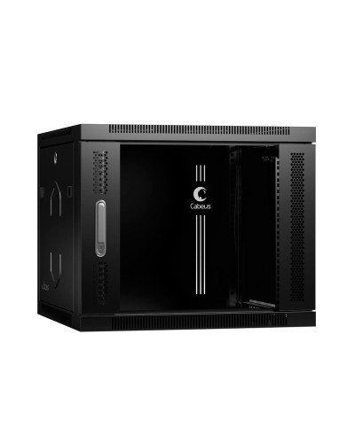 SH-05F-9U60/35-BK (8610c). Шкаф телекоммуникационный 19 настенный 9U. CABEUS в Евпатории