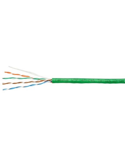 UTP-4P-Cat.5e-SOLID-LSLTx-GN (10990c). Кабель «витая пара» (LAN) для структурированных систем связи. CABEUS в Евпатории