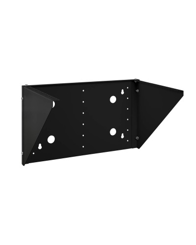 NC-6U-V-BK (12027c). Кронштейн настенный вертикальный 19 6U, цвет черный. CABEUS в Евпатории