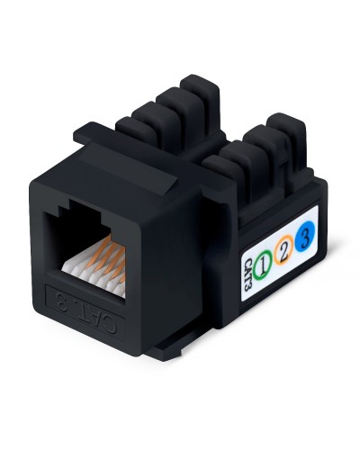 KJ-RJ12-90-BK (9481c): Вставка Keystone Jack в Евпатории