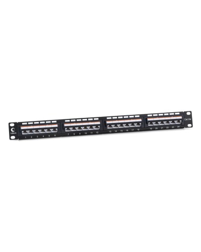 PLAN-24-Cat.5e-Dual IDC (10190c): Патч-панель 19" в Евпатории