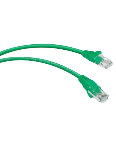 PC-UTP-RJ45-Cat.5e-0.15m-GN-LSZH (9502c), зелёный. Патч-корд медный. CABEUS в Евпатории