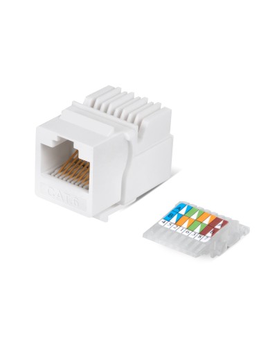 KJ-RJ45-Cat.6-Toolless (7959c): Вставка Keystone Jack RJ-45 в Евпатории