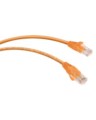 PC-UTP-RJ45-Cat.5e-0.3m-OR-LSZH (9519c), оранжевый. Патч-корд медный. CABEUS в Евпатории