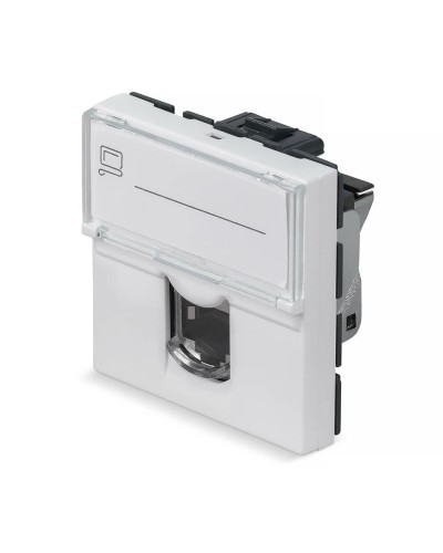 KJ-RJ45-Cat.6-SH-180T-FP-L-45 (11843c): Вставка Keystone Jack RJ-45 в Евпатории