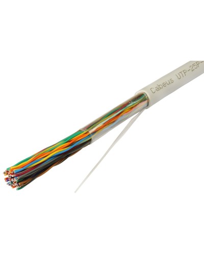 UTP-25P-Cat.5-IN (7281c). Кабель «витая пара» (LAN) для структурированных систем связи. CABEUS в Евпатории