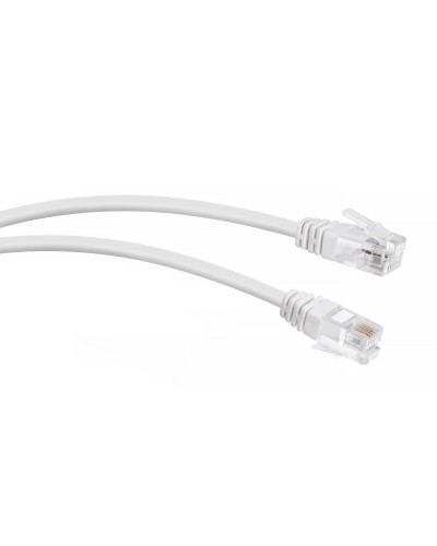 PC-TEL-RJ12-3m (7890c), белый. Патч-корд медный. CABEUS в Евпатории