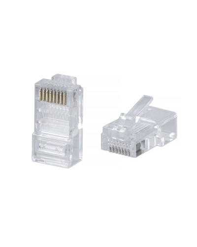 8P8C-C6 (100 шт) (7244c). Разъем RJ-45. CABEUS в Евпатории
