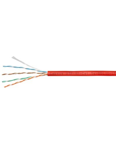 UTP-4P-Cat.5e-SOLID-LSZH-RD (9778c). Кабель «витая пара» (LAN) для структурированных систем связи. CABEUS в Евпатории