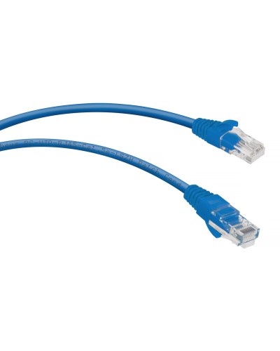 PC-UTP-RJ45-Cat.5e-0.3m-BL-LSZH (9527c), синий. Патч-корд медный. CABEUS в Евпатории