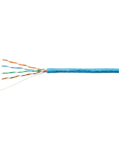 UTP-4P-Cat.5e-SOLID-BL (7248c). Кабель «витая пара» (LAN) для структурированных систем связи. CABEUS в Евпатории