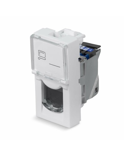 KJ-RJ45-Cat.6-SH-180T-FP-L-22,5 (11841c): Вставка Keystone Jack RJ-45 в Евпатории