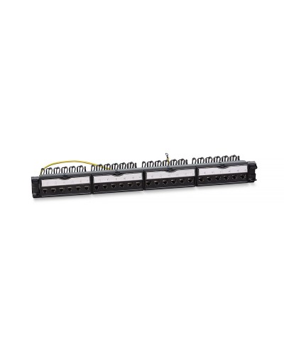 PL-24-KJ-RJ45-Cat.6-SH-180T (11833c): Патч-панель 19" (1U), 24 порта RJ-45, категория 6, полностью экранированная в Евпатории