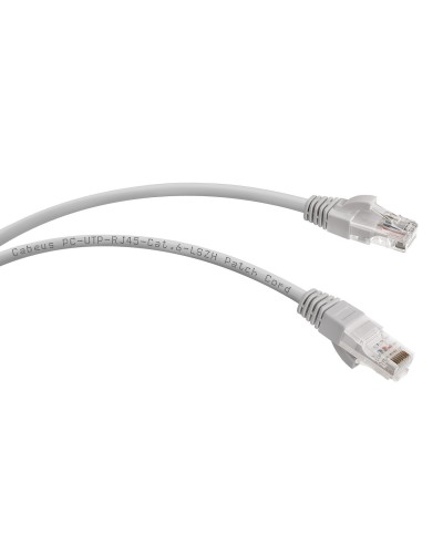 PC-UTP-RJ45-Cat.6-10m-LSZH (9594c), серый. Патч-корд медный. CABEUS в Евпатории
