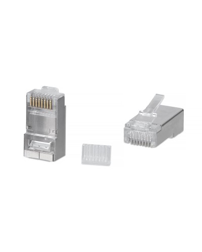 8P8C-SH-C6-TWP (100 шт) (7779c). Разъем RJ-45. CABEUS в Евпатории