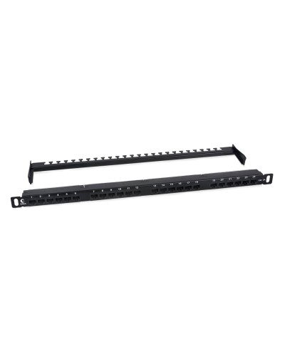 PLHD-24-Cat.6a-Dual-180-0,5U (9665c): Патч-панель 19" в Евпатории