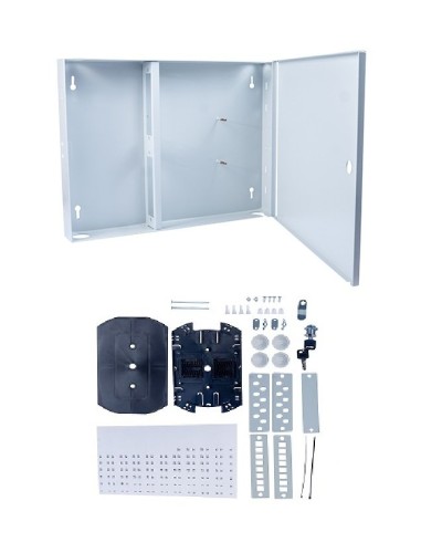 FO-WL-16-SC/2LC/FC/ST-FP-K (12302c). Бокс оптический настенный. CABEUS в Евпатории