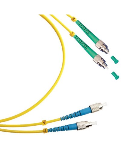 FOP(d)-9-FC/APC-FC/UPC-5m (8105c). Патч-корд оптический. CABEUS в Евпатории