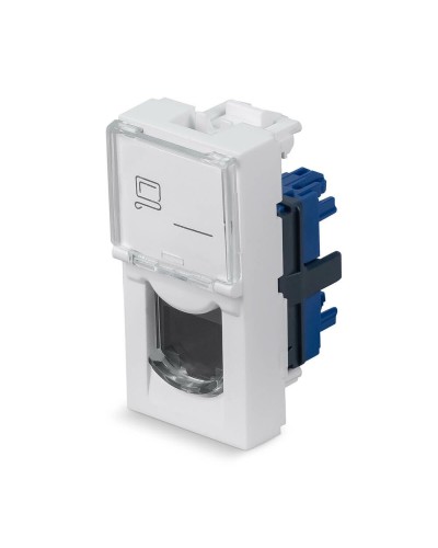 KJ-RJ45-Cat.6-180T-FP-L-22,5 (11840c): Вставка Keystone Jack RJ-45 в Евпатории