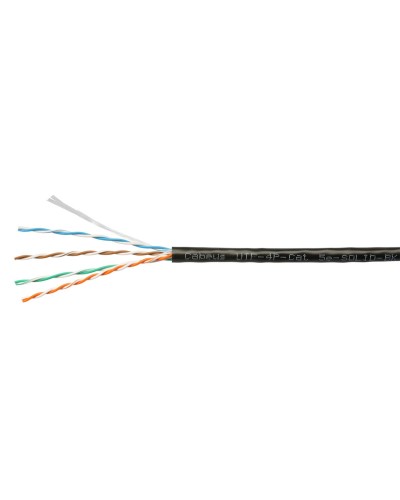 UTP-4P-Cat.5e-SOLID-LSZH-BK-100 (9781c-5). Кабель «витая пара» (LAN) для структурированных систем связи. CABEUS в Евпатории