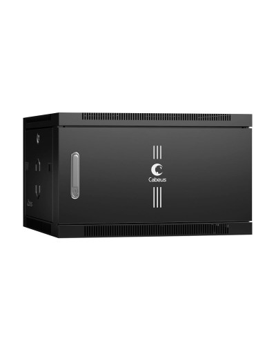 SH-05F-6U60/35m-BK (8609c). Шкаф телекоммуникационный 19 настенный 6U. CABEUS в Евпатории