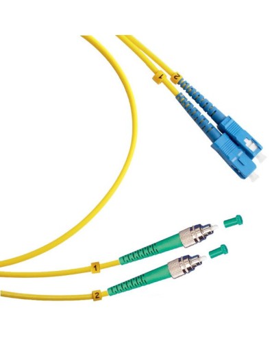 FOP(d)-9-FC/APC-SC/UPC-1,5m (8062c). Патч-корд оптический. CABEUS в Евпатории