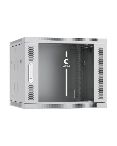 SH-05F-9U60/60 (7064c). Шкаф телекоммуникационный 19 настенный 9U. CABEUS в Евпатории