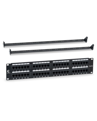 PL-48-Cat.5e-Dual (7001c): Патч-панель 19" в Евпатории