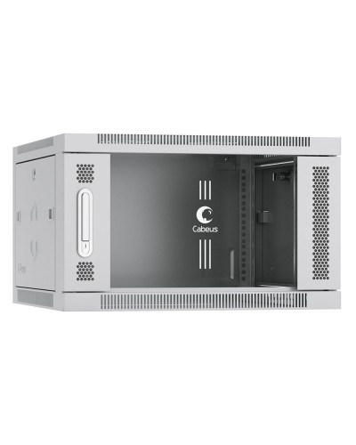 SH-05F-6U60/60 (7063c). Шкаф телекоммуникационный 19 настенный 6U. CABEUS в Евпатории