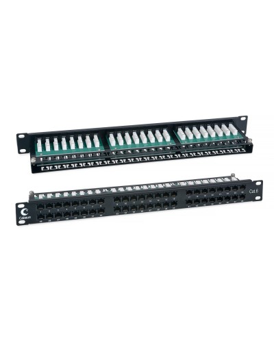 PLHD-48-Cat.6-Dual (7777c): Патч-панель 19" в Евпатории