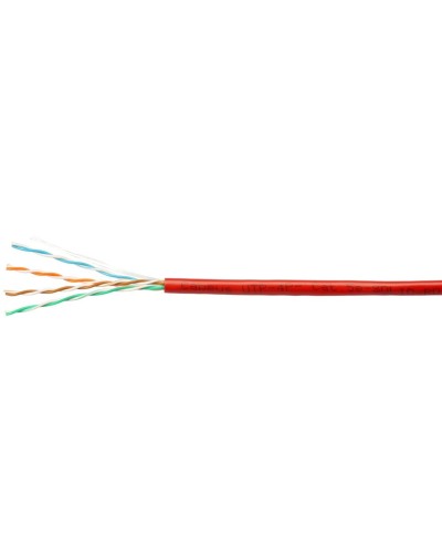 UTP-4P-Cat.5e-SOLID-RD-100 (7249c-5). Кабель «витая пара» (LAN) для структурированных систем связи. CABEUS в Евпатории