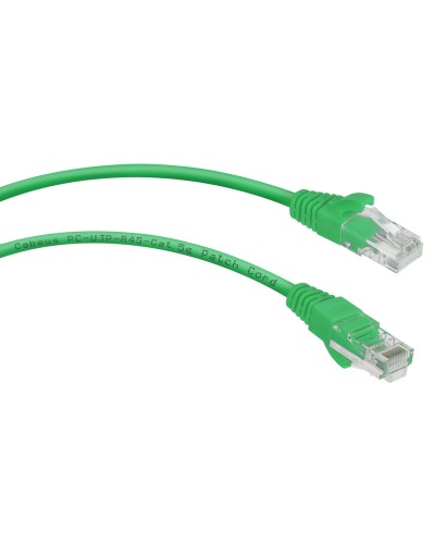 PC-UTP-RJ45-Cat.5e-0.5m-GN (7667c), зелёный. Патч-корд медный. CABEUS в Евпатории