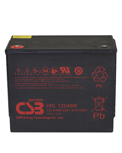 CSB HRL 12540W FR. Аккумулятор герметичный свинцово-кислотный. CSB в Евпатории