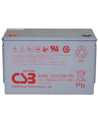 CSB XHRL 12475W FR. Аккумулятор герметичный свинцово-кислотный. CSB в Евпатории