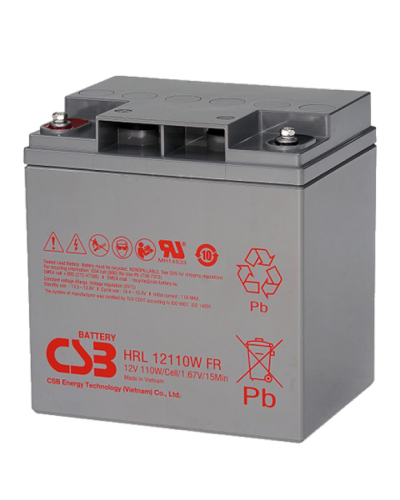 CSB HRL 12110W FR. Аккумулятор герметичный свинцово-кислотный. CSB в Евпатории